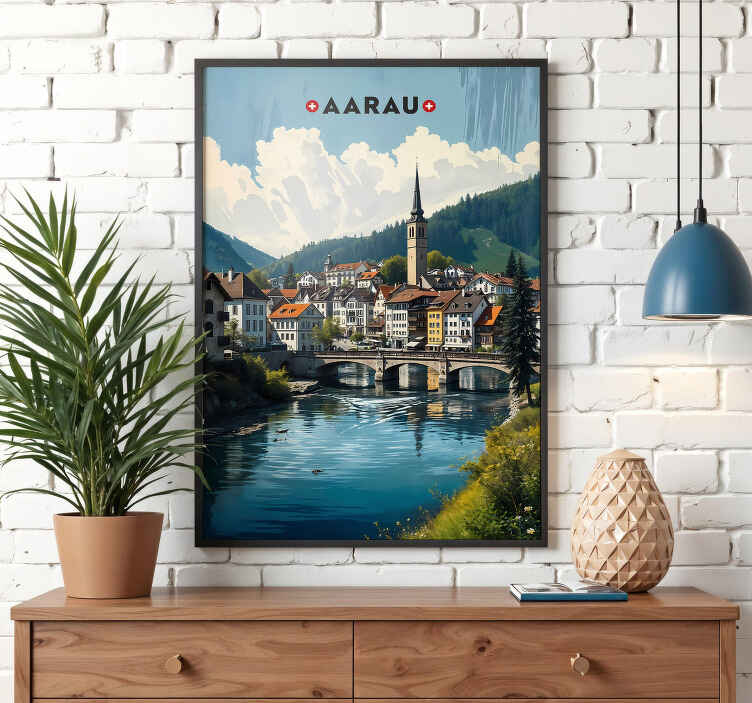 Poster Aarau - TenStickers