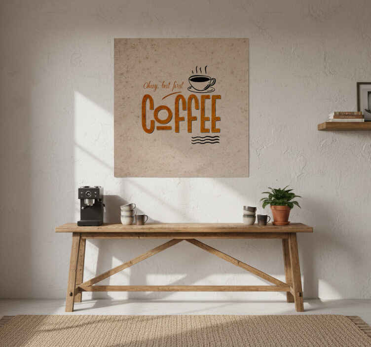 Charming retro kitchen poster - TenStickers