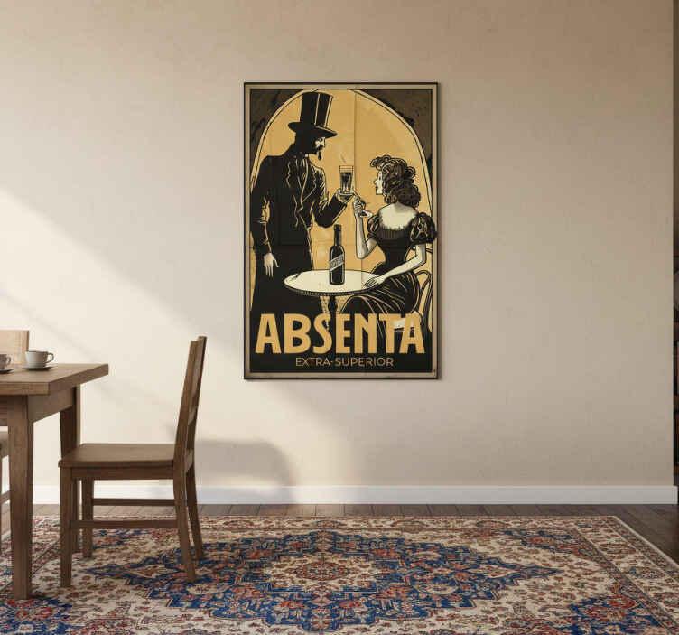 Kitchen poster absinthe liqueur - TenStickers