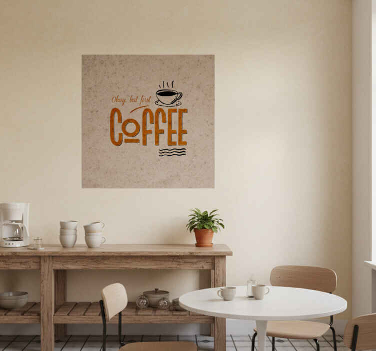 Poster cocina frase vintage encantadora - TenVinilo