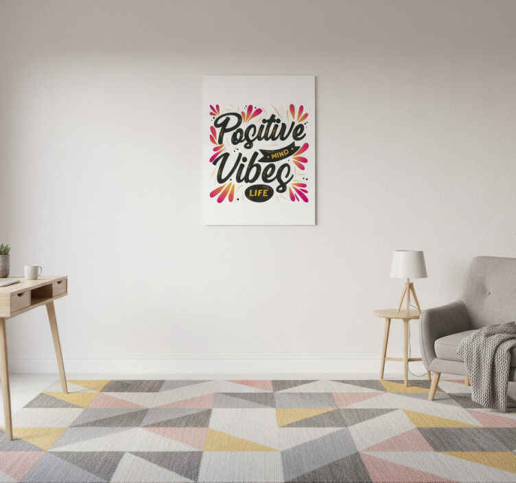 Kontor plakat positivt sind positiv energi - TenStickers