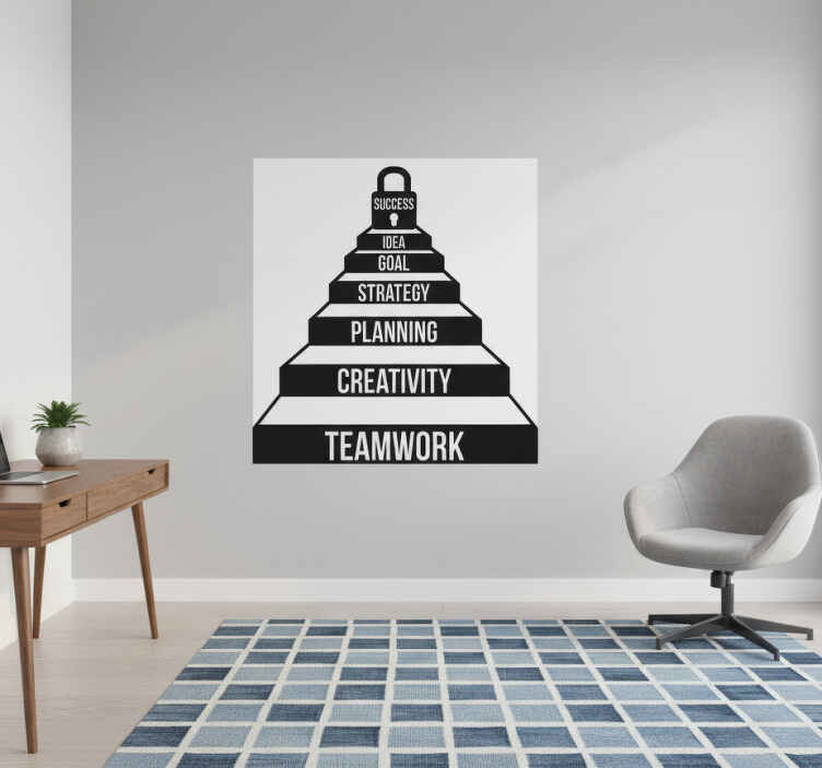 Office poster for a more motivated workplace - TenStickers