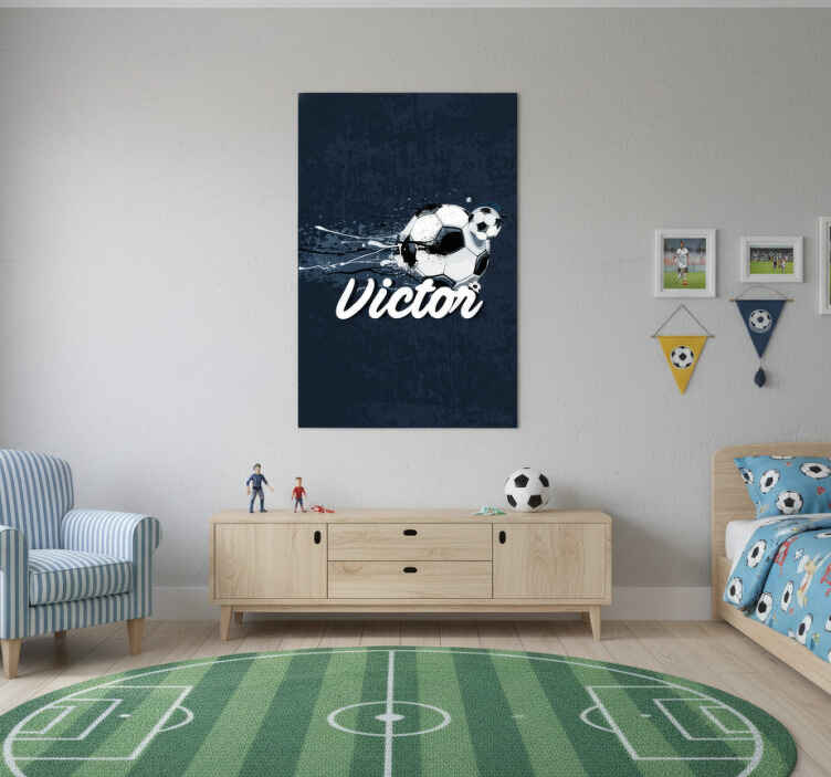 Nursery poster original design with name - TenStickers