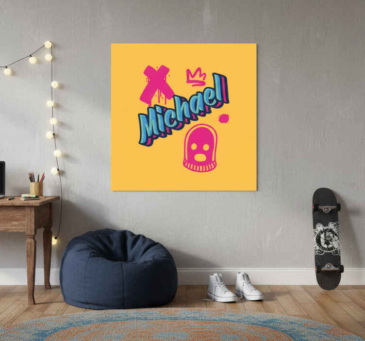 Bold lettering expression poster for teenager - TenStickers