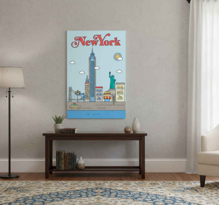 New york city poster - TenStickers