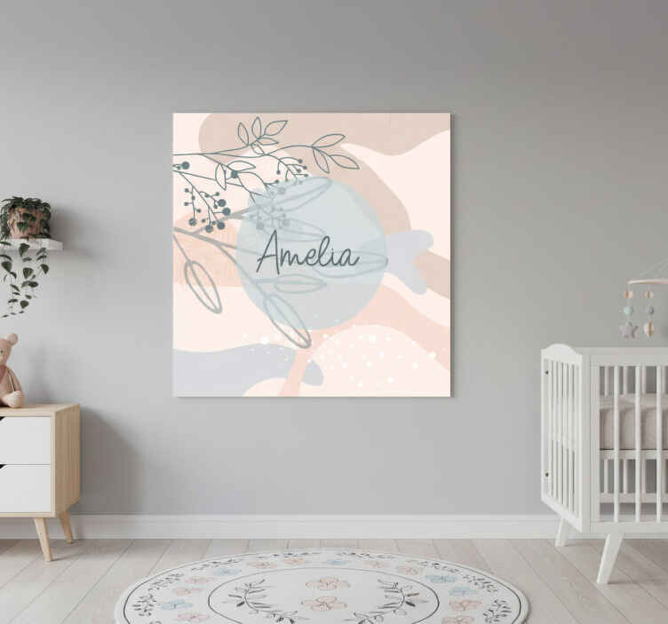 Personalisierte poster amelia's personalisierter druck - TenStickers