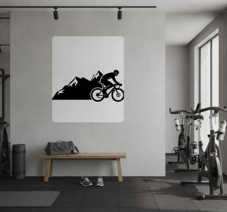 Poster ciclismo carrera de ciclismo - TenVinilo