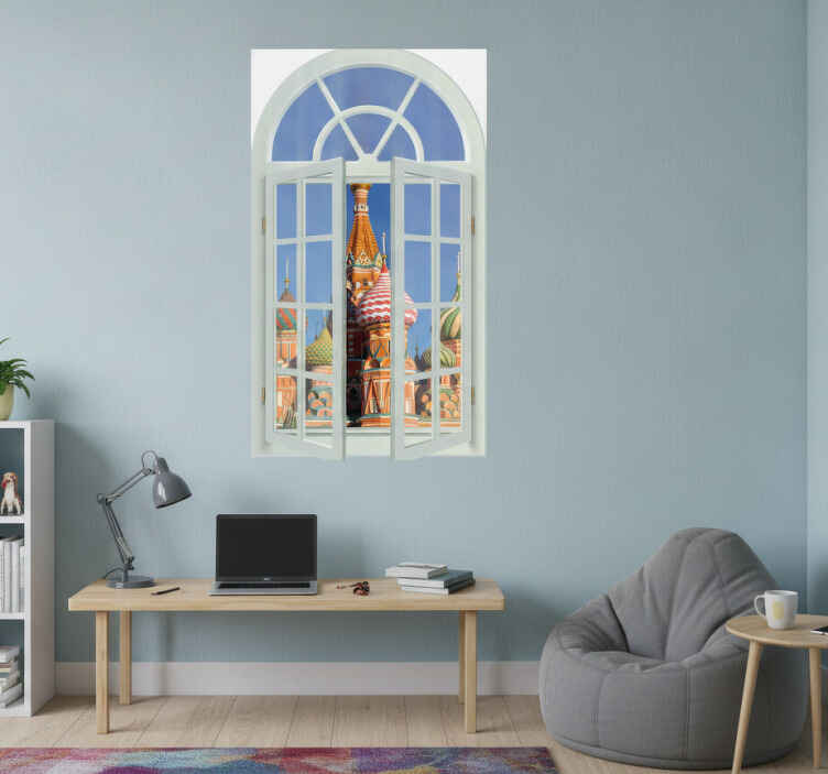 Poster paisajes kremlin tridimensional - TenVinilo