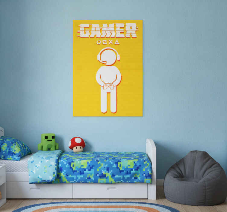 Gaming poster spielerikone - TenStickers