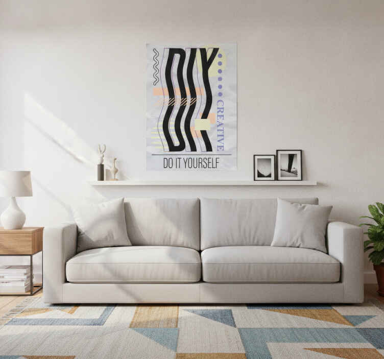 Poster text gör det själv - Tenstickers