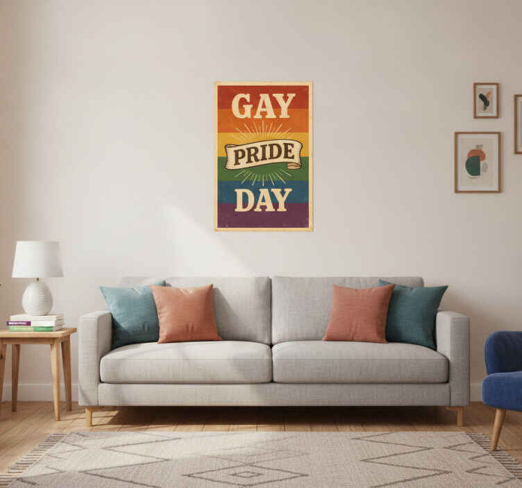 Poster zitat zum gay pride day - TenStickers
