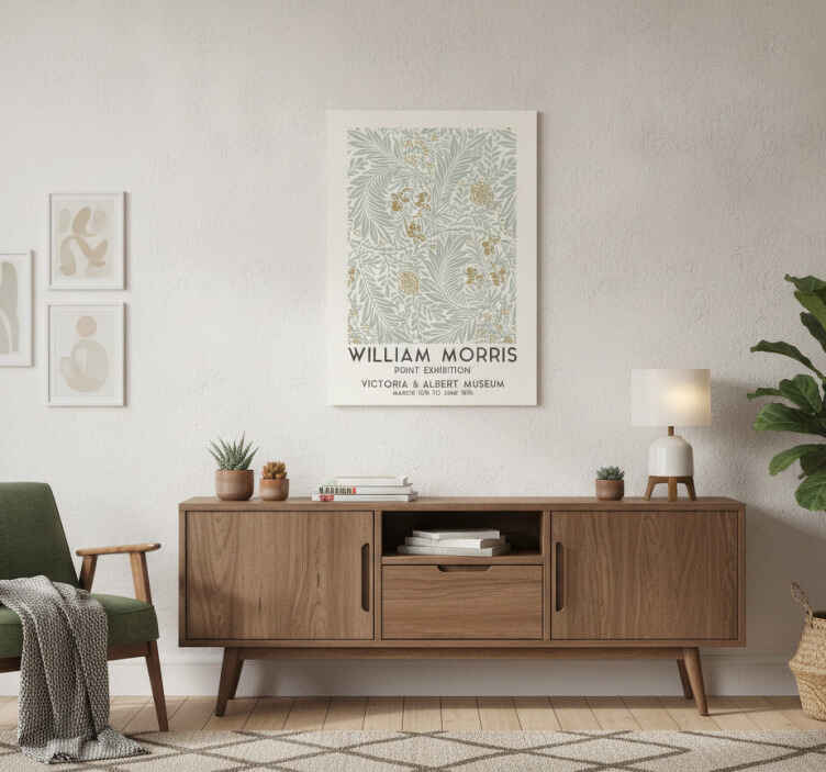 Vintage flowers flower poster - TenStickers
