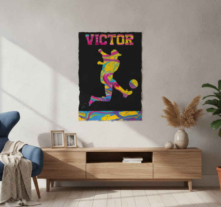 Football poster futbol poster - TenStickers