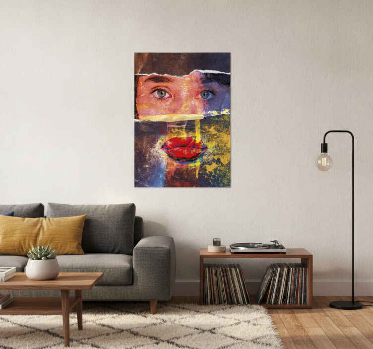 Poster art impression graffiti - TenStickers