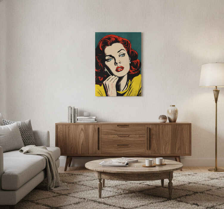 Art poster of a timeless beauty - TenStickers