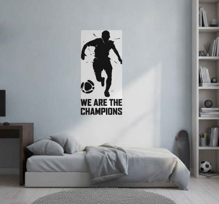 Champions forever football poster - TenStickers