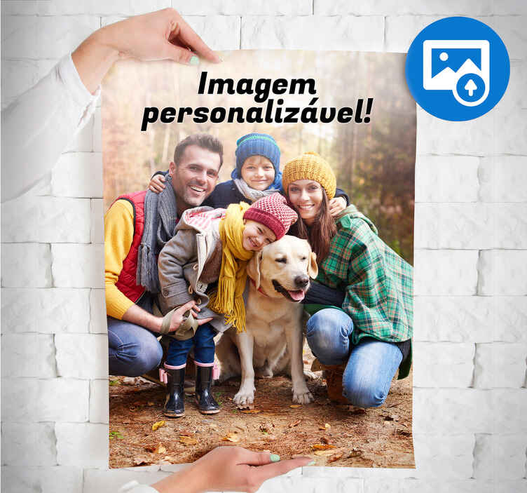 Poster decorativo personalizável - TenStickers