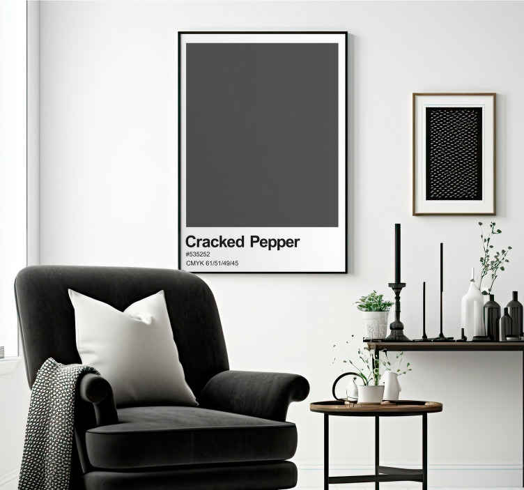 Poster 2024 Behr Cracked Pepper TenStickers   92814 