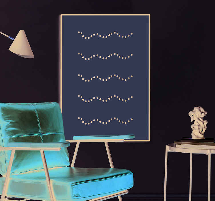 stones on ground scandinavian poster - TenStickers
