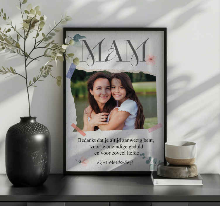 Mamma evenementen poster - TenStickers