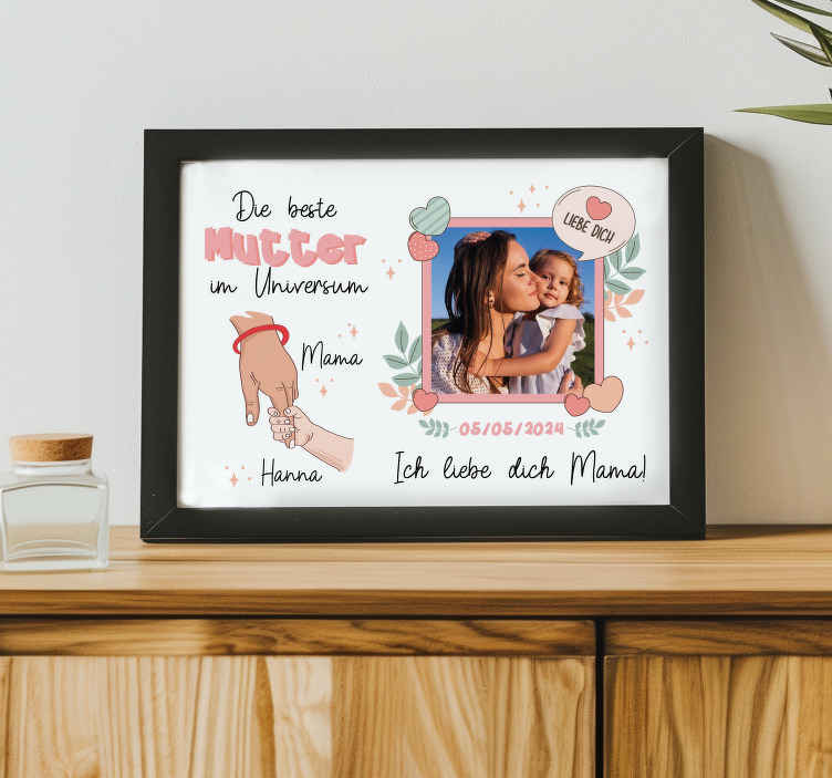 Poster sonstige Events die beste mutter im universum - TenStickers