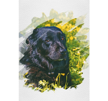 Poster Tiere personalisiertes Hundemotiv - TenStickers