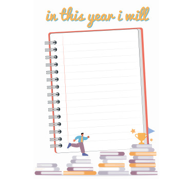 Plakat o ciljih leta - TenStickers