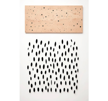 Poster abstrait art indescriptible - TenStickers