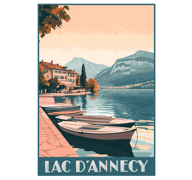 Poster Annecy - TenStickers