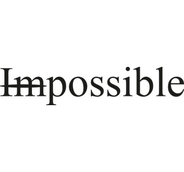 办公室宣传画让一切皆有可能 - TenStickers