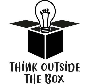 办公室宣传画，打破常规思维 - TenStickers