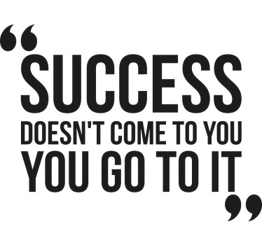 Office poster for successful great design - TenStickers