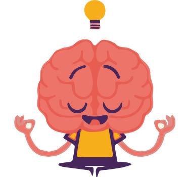 办公室宣传画宁静思维 - TenStickers