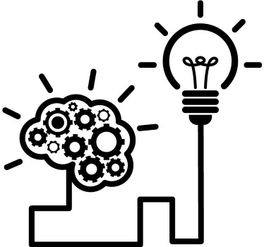 Office poster mind map concept - TenStickers