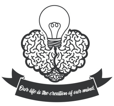 办公室宣传画 释放我们思维的创造力 - TenStickers