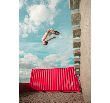 Parkour poster for teenager - TenStickers