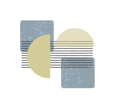 Αφίσα για το σαλόνι Σύγχρονη τέχνη Μοντέρνος σχεδιασμός - TenStickers