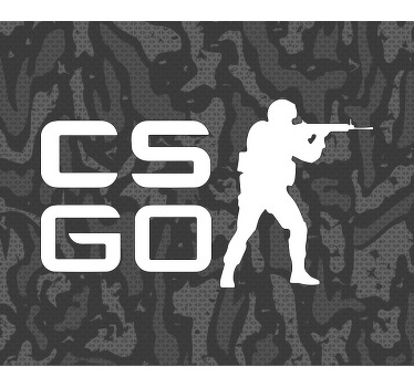 Gaming poster im cs:go design - TenStickers