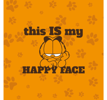 Poster cameretta ragazzi questo è il mio viso felice - TenStickers