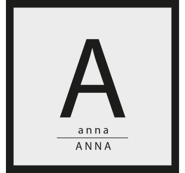 Poster for teenager personalized initial display - TenStickers