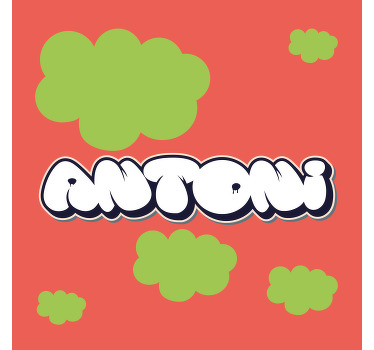 포스터 청소년 침실 장난스러운 글씨체 - TenStickers