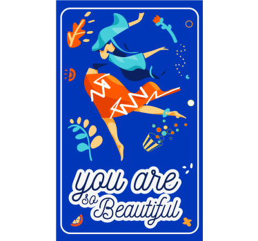 Quote poster you are so beautiful dancing - TenStickers