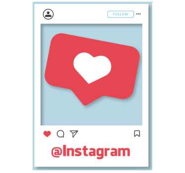 Quote poster for instagram user - TenStickers