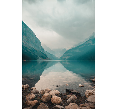 Poster landschaft friedliches wasserbild - TenStickers