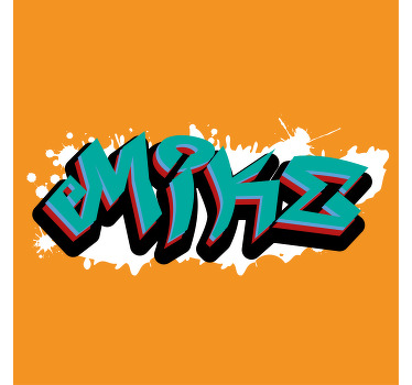 Personalisierte poster mit stilvoller schriftkunst - TenStickers