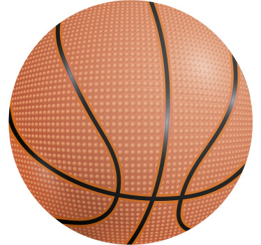 Poster basket tapete vinílico de basquete - TenStickers