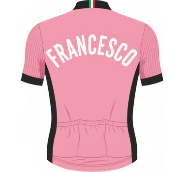 Poster ciclismo "camisa rosa" - TenStickers