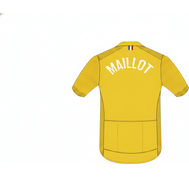 Poster ciclismo maillot amarelo - TenStickers
