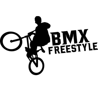 Poster ciclismo bmx estilo livre - TenStickers