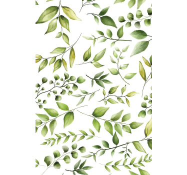 Poster de plantas folhas de eucalipto em aquarela - TenStickers